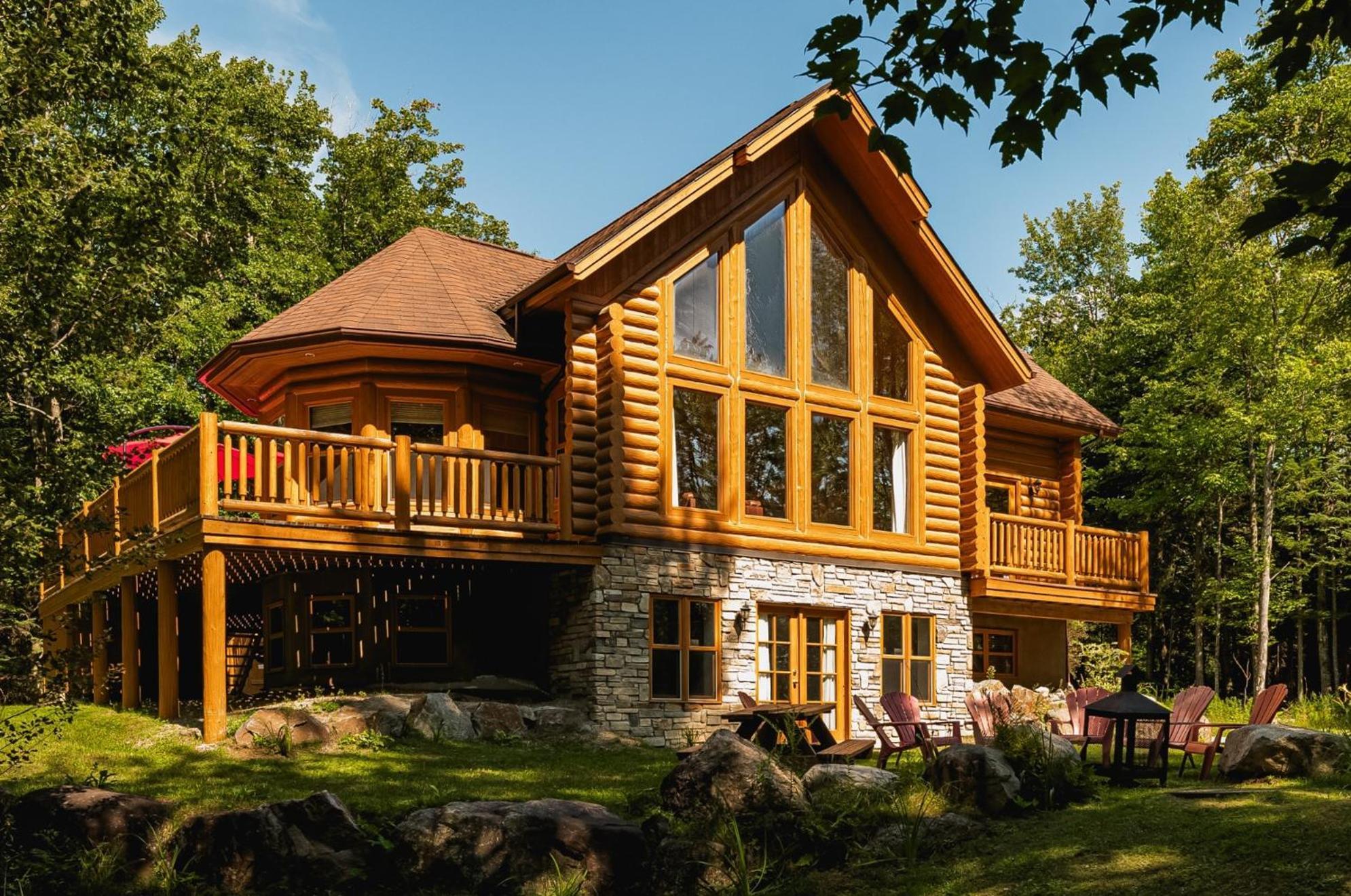 Fiddler Lake Resort Chalet 76 Deer Mille-Isles Dış mekan fotoğraf